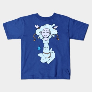 Drowned Ghost Girl Will-O'-the-Wisp CHIBI SD MONSTER GIRLS Series I Kids T-Shirt